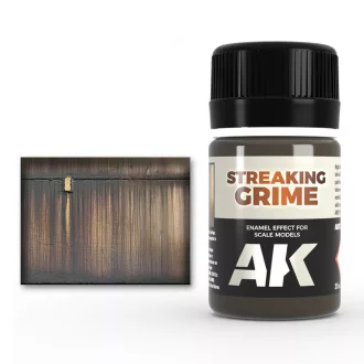 AK Interactive - STREAKING GRIME GENERAL koszoló