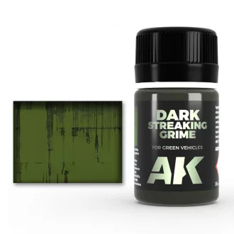 AK Interactive - STREAKING GRIME FOR DARK VEHICLES koszoló