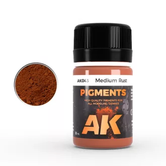 AK Interactive - MEDIUM RUST pigment