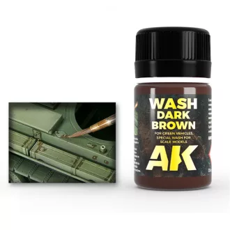 AK Interactive - WASH FOR GREEN VEHICLES bemosó