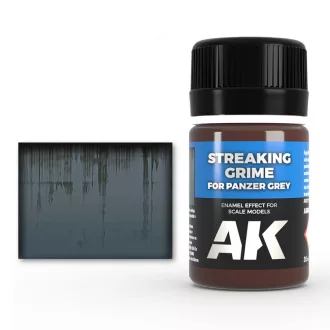   AK Interactive - STREAKING GRIME FOR PANZER GREY VEHICLES koszoló