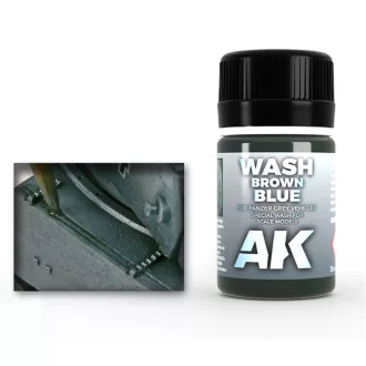 AK Interactive - WASH FOR PANZER GREY VEHICLES bemosó