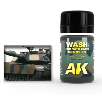 AK Interactive - WASH FOR NATO VEHICLES bemosó