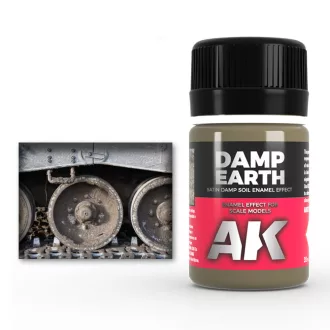 AK Interactive - DAMP EARTH EFFECTS koszoló