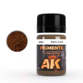 AK Interactive - DARK EARTH pigment