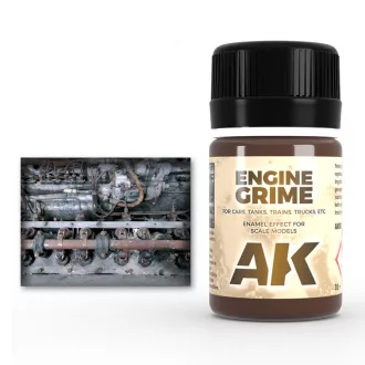 AK Interactive - ENGINE GRIME koszoló