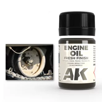 AK Interactive - ENGINE OIL koszoló