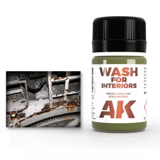 AK Interactive - WASH FOR INTERIORS bemosó