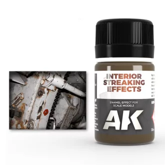 AK Interactive - INTERIOR STREAKING GRIME koszoló