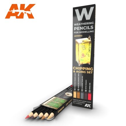 AK akvarell ceruza - CHIPPING & AGING SET