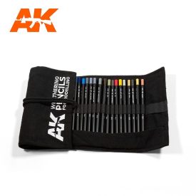 AK AK Interactive - Weathering Pencils Full Range Case