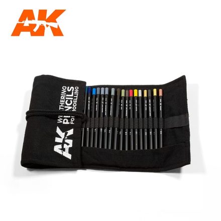 AK AK Interactive - Weathering Pencils Full Range Case