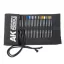 AK Interactive - WEATHERING PENCILS FULL RANGE CLOTH CASE (37 waterpencil colors) akvarellceruza-készlet