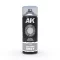 AK Interactive - Fine Primer Grey - Spray 400ml (Includes 2 nozzles) alapozó
