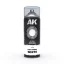 AK Interactive - Fine Primer White - Spray 400ml (Includes 2 nozzles) alapozó
