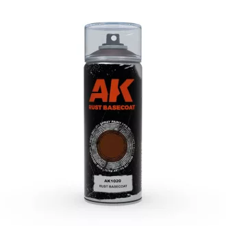 AK Interactive - Rust Basecoat - Spray 150ml festékspray