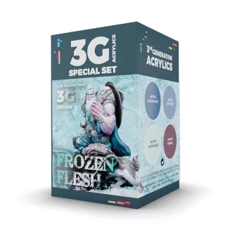 AK Interactive - WARGAME SET. FROZEN FLESH. festékkészlet