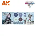 AK Interactive - WARGAME COLOR SET. FROZEN FLESH 3G