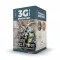 AK Interactive - WARGAME COLOR SET. BONES AND SKELETONS. festékkészlet
