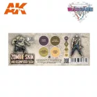AK Interactive - WARGAME COLOR SET. ZOMBIE SKIN 3G