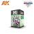 AK Interactive - WARGAME COLOR SET. EMERALDS AND GREEN GEMS 3G