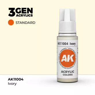 AK Interactive - Ivory 17ml festék