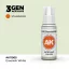 AK Interactive - Greenish White 17ml festék