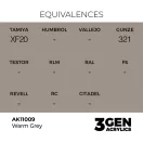AK Interactive - Warm Grey 17ml festék