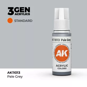 AK Interactive - Pale Grey 17ml festék