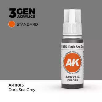 AK Interactive - Dark Sea Grey 17ml festék