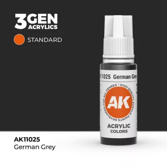 AK Interactive - German Grey 17ml festék