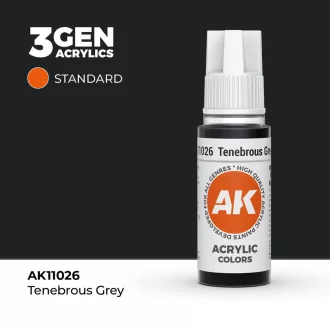 AK Interactive - Tenebrous Grey 17ml festék