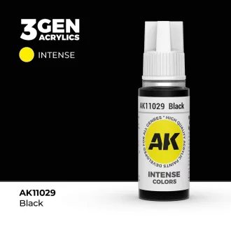 AK Interactive - Black 17ml festék