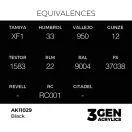 AK Interactive - Black 17ml festék