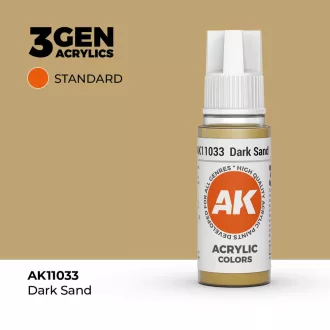 AK Interactive - Dark Sand 17ml festék