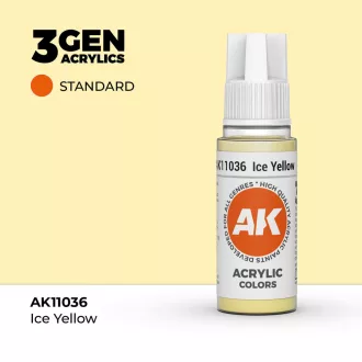 AK Interactive - Ice Yellow 17ml festék