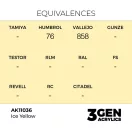AK Interactive - Ice Yellow 17ml festék