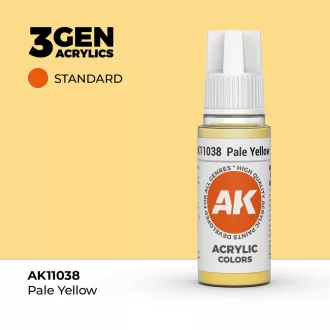 AK Interactive - Pale Yellow 17ml festék