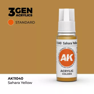 AK Interactive - Sahara Yellow 17ml festék