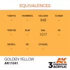 AK 3rd Generation Golden Yellow 17ml