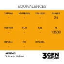 AK Interactive - Volcanic Yellow 17ml festék