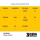 AK Interactive - Deep Yellow 17ml festék