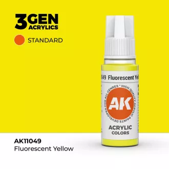 AK Interactive - Fluorescent Yellow 17ml festék