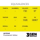 AK Interactive - Fluorescent Yellow 17ml festék
