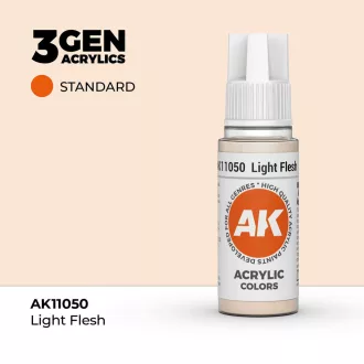 AK Interactive - Light Flesh 17ml festék