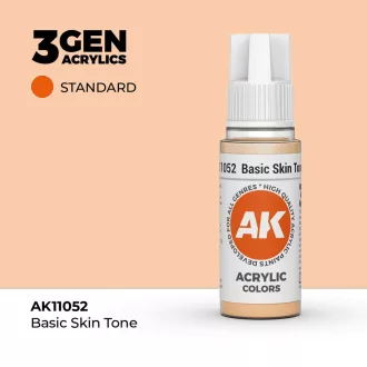 AK Interactive - Basic Skin Tone 17ml festék