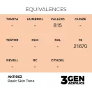 AK Interactive - Basic Skin Tone 17ml festék