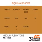 AK 3rd Generation Medium Flesh Tone 17ml