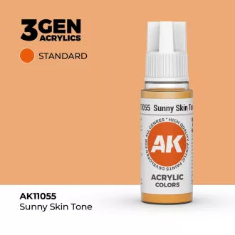 AK Interactive - Sunny Skin Tone 17ml festék