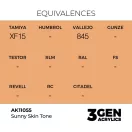 AK Interactive - Sunny Skin Tone 17ml festék